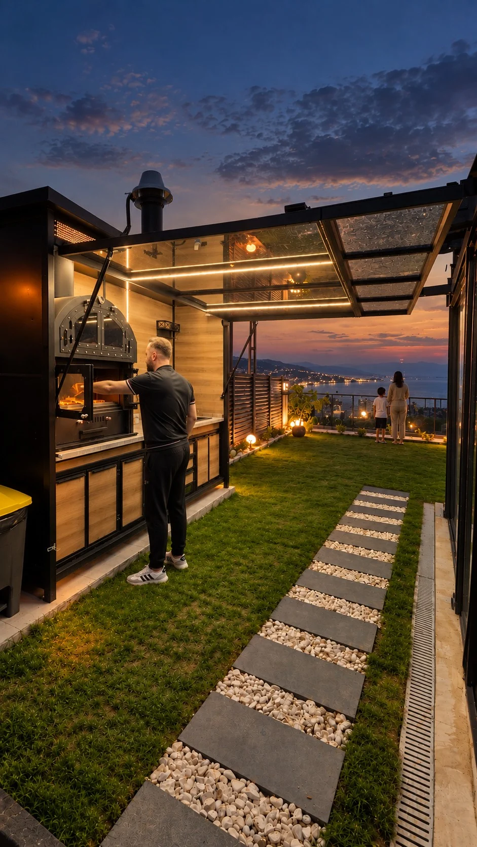 Tam Donanımlı Barbekü Alanı